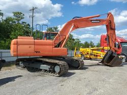 Salvage trucks for sale at Jacksonville, FL auction: 2022 Doosan DX225LC