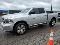 Salvage trucks for sale at Woodhaven, MI auction: 2012 Dodge RAM 1500 SLT