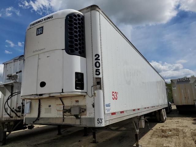 2017 Cimc 1RMR5305 Refrigerated Van Trailer