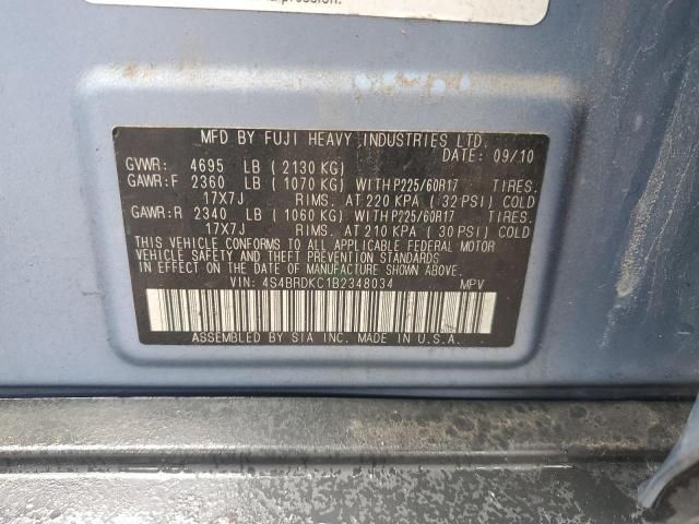 2011 Subaru Outback 3.6R Limited