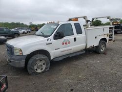 Salvage trucks for sale at Baltimore, MD auction: 2006 Ford F350 SRW Super Duty