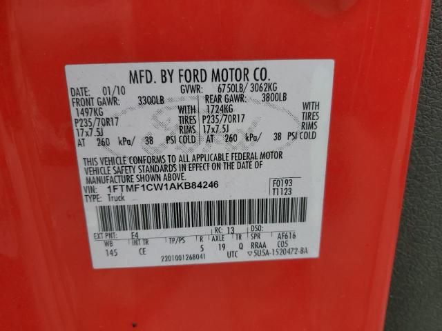 2010 Ford F150