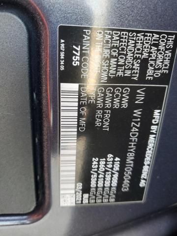 2021 Mercedes-Benz Sprinter 2500