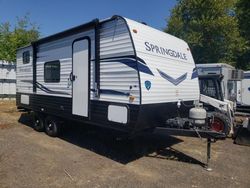 Salvage trucks for sale at Woodburn, OR auction: 2022 Keystone Springdale 2010BH