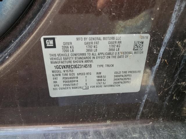 2016 Chevrolet Silverado K1500 LT