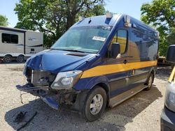 Salvage trucks for sale at Wichita, KS auction: 2015 Mercedes-Benz Sprinter 2500