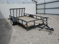 Salvage trucks for sale at Cahokia Heights, IL auction: 2016 Tman 2016 Trailerman UST6162W35 Utility Trailer