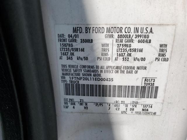 2001 Ford F250 Super Duty