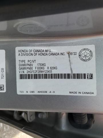 2022 Honda Civic LX