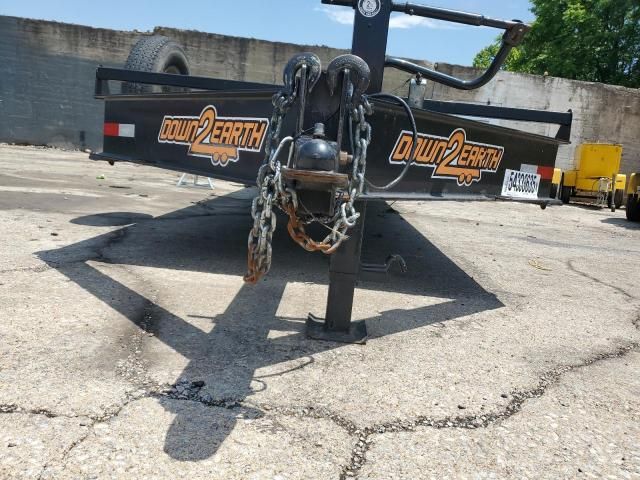 2021 Down2earth DTE8236SDCH7B Equipment Trailer