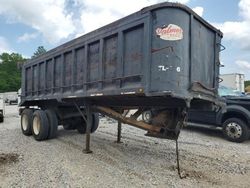 Salvage trucks for sale at Eight Mile, AL auction: 1999 Dump 1999 Palmer Bodies END Dump Trailer