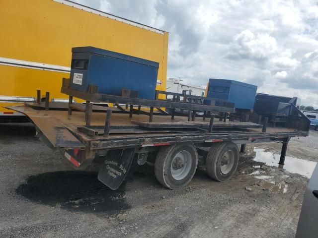 2021 Custobuilt 2021 Custom Built Float 20' TA Flatbed Trailer