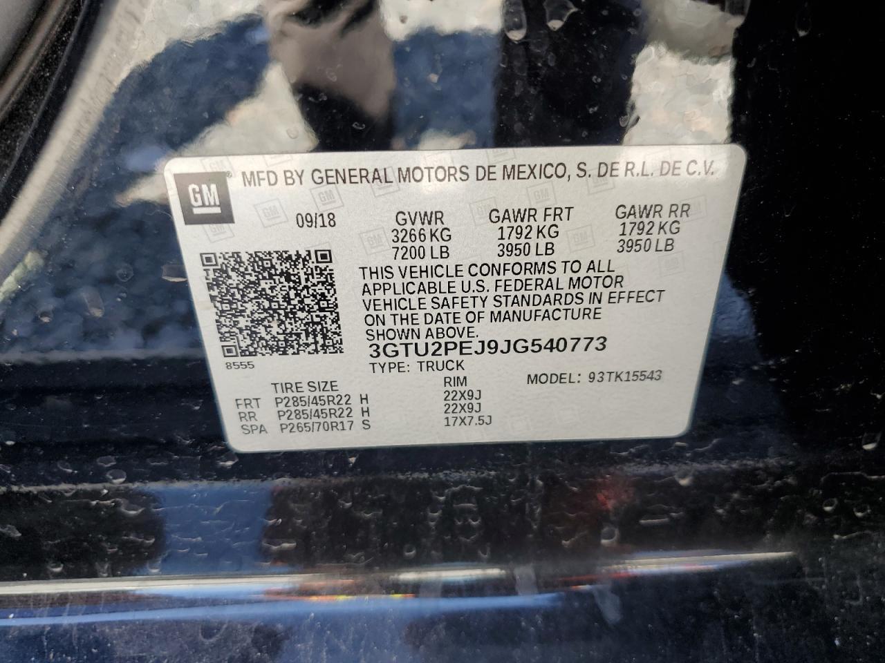 2018 GMC Sierra K1500 Denali