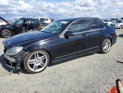 Salvage cars for sale from Copart Antelope, CA: 2013 Mercedes-Benz C 300 4matic