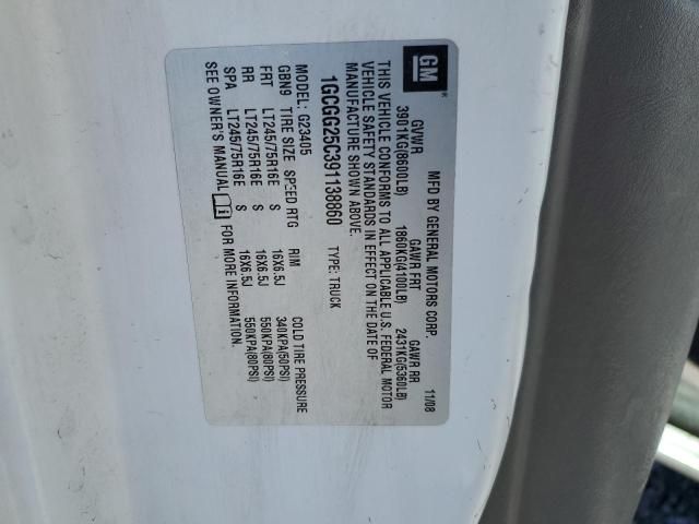 2009 Chevrolet Express G2500