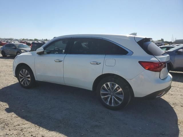 2016 Acura MDX Technology