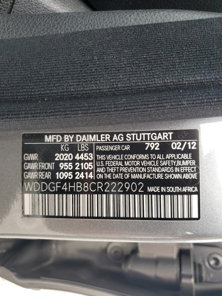 2012 Mercedes-Benz C 250