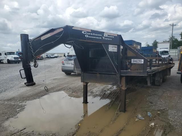 2021 Custobuilt 2021 Custom Built Float 20' TA Flatbed Trailer