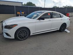 Salvage cars for sale from Copart Orlando, FL: 2018 Genesis G80 Sport