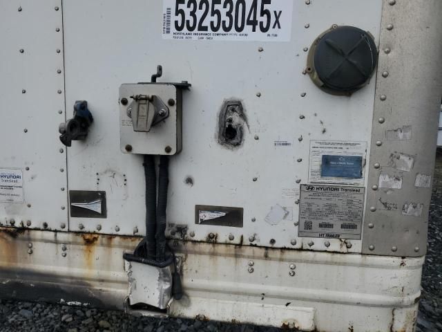 2018 Hyundai Translead VC2530152-AJS DRY Van Trailer