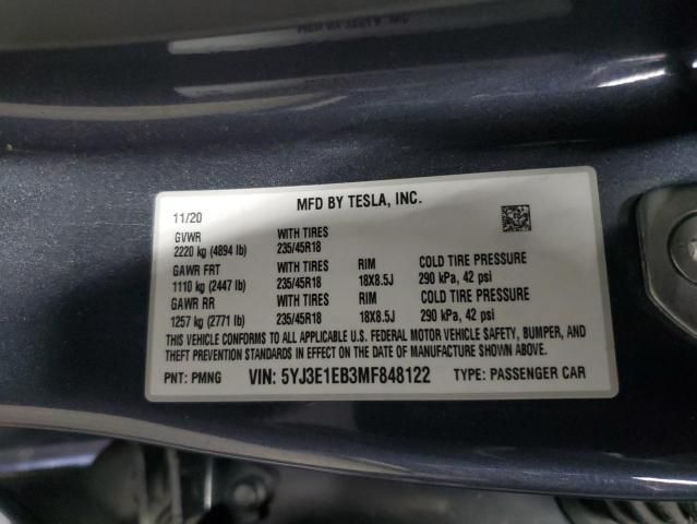 2021 Tesla Model 3