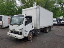 Salvage trucks for sale at New Britain, CT auction: 2018 Isuzu NPR HD