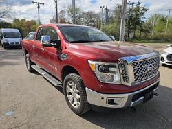 Salvage cars for sale from Copart North Billerica, MA: 2016 Nissan Titan XD SL