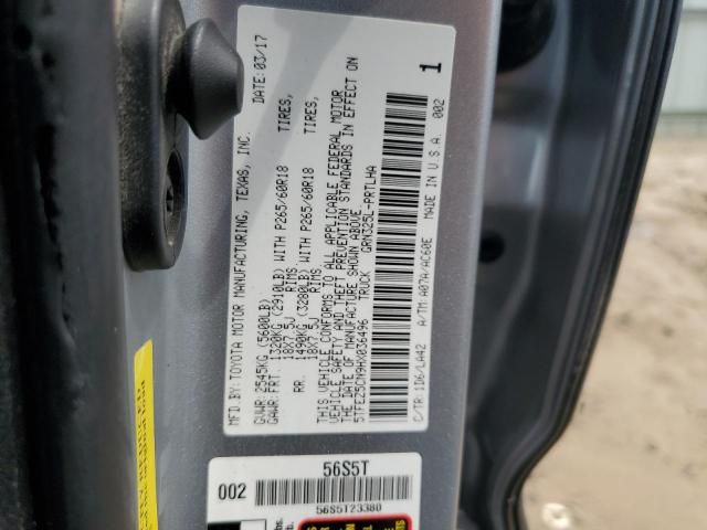 2017 Toyota Tacoma Double Cab