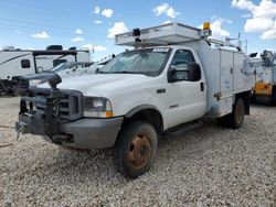 Salvage trucks for sale at Casper, WY auction: 2004 Ford F450 Super Duty
