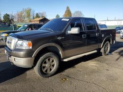 Salvage trucks for sale at Denver, CO auction: 2005 Ford F150 Supercrew