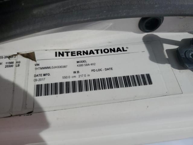 2018 International 4000 4300