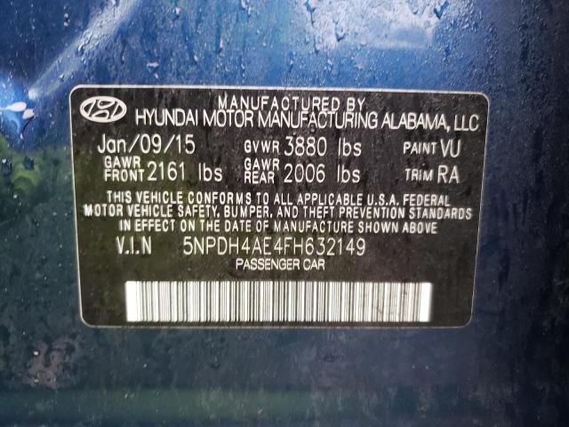 2015 Hyundai Elantra SE
