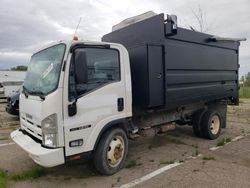 Salvage trucks for sale at Woodhaven, MI auction: 2012 Isuzu NPR HD