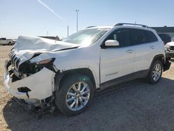 Vehiculos salvage en venta de Copart Nisku, AB: 2017 Jeep Cherokee Limited