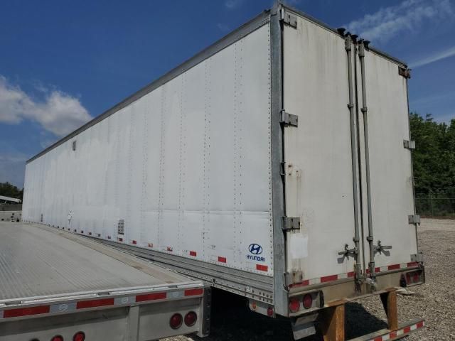 2007 Hyundai Translead V12530152-AJS DRY Van Trailer