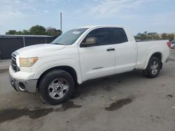 Salvage cars for sale from Copart Orlando, FL: 2012 Toyota Tundra Double Cab SR5