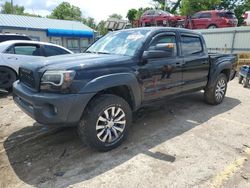 Salvage trucks for sale at Wichita, KS auction: 2011 Toyota Tacoma Double Cab