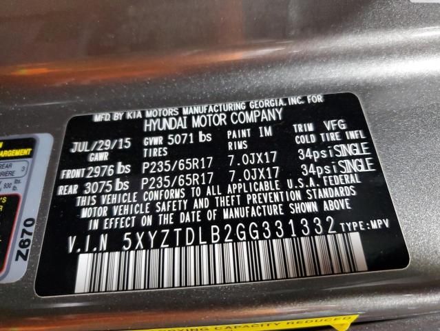 2016 Hyundai Santa FE Sport