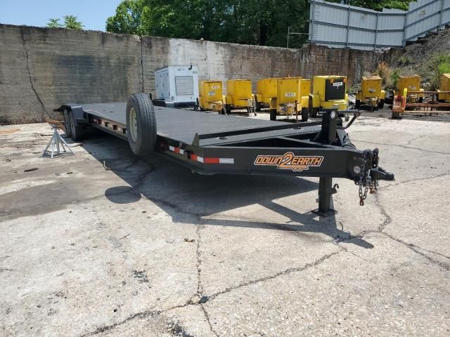 2021 Down2earth DTE8236SDCH7B Equipment Trailer