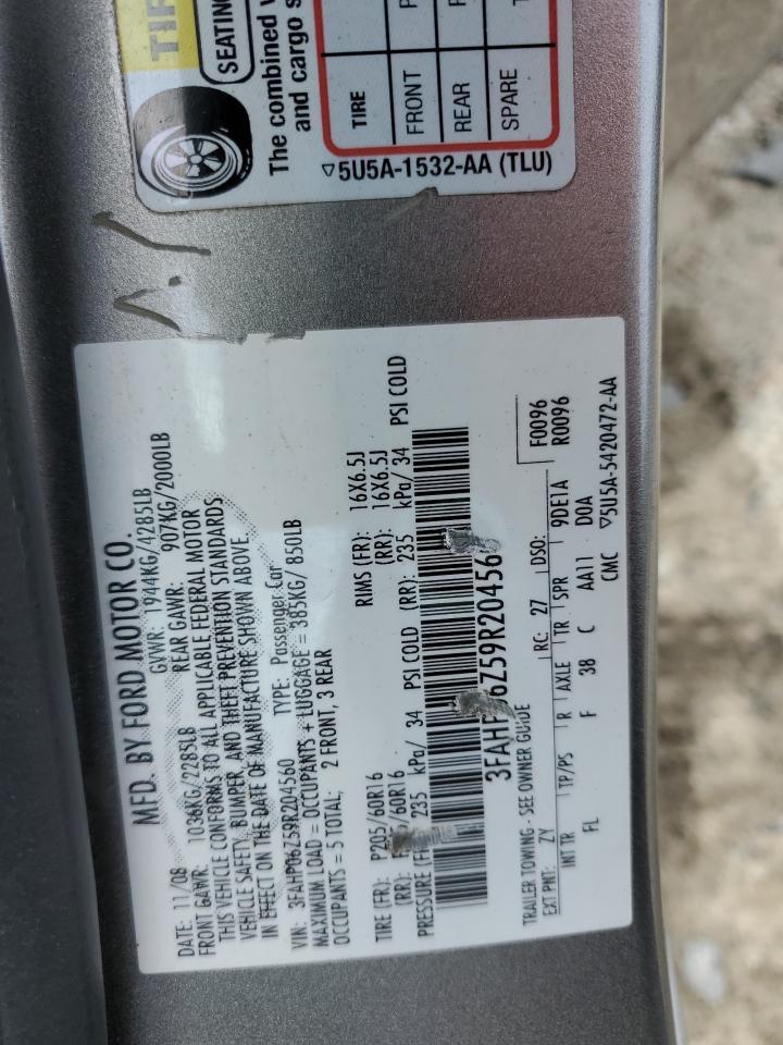 2009 Ford Fusion s