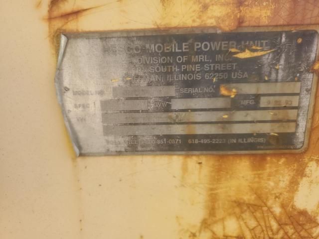 1993 Hesco Power Unit