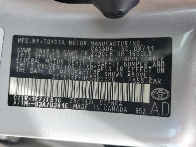 2011 Toyota Corolla Base