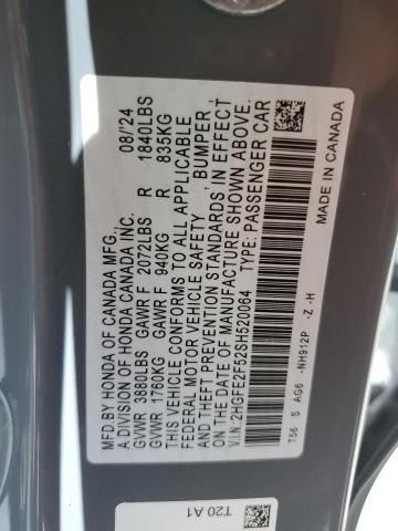 2025 Honda Civic Sport