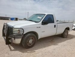Salvage trucks for sale at Andrews, TX auction: 2005 Ford F250 Super Duty