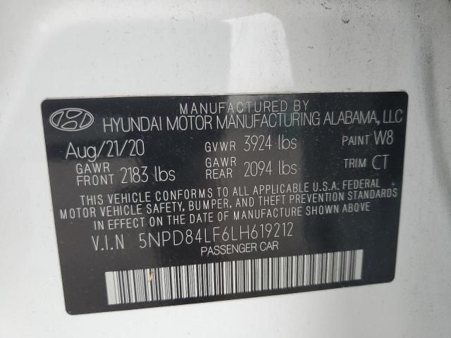 2020 Hyundai Elantra SEL