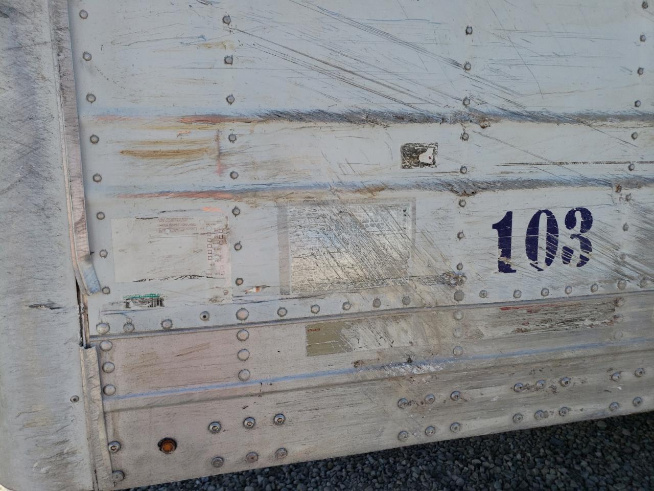 2011 Wabash Refrigerated Van Trailer