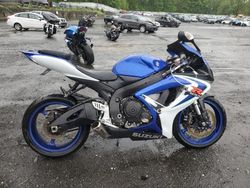 Salvage motorcycles for sale at Marlboro, NY auction: 2006 Suzuki GSX-R600 K6