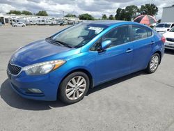 KIA Forte salvage cars for sale: 2014 KIA Forte EX