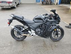 Salvage motorcycles for sale at Ellwood City, PA auction: 2014 Honda CBR500 R