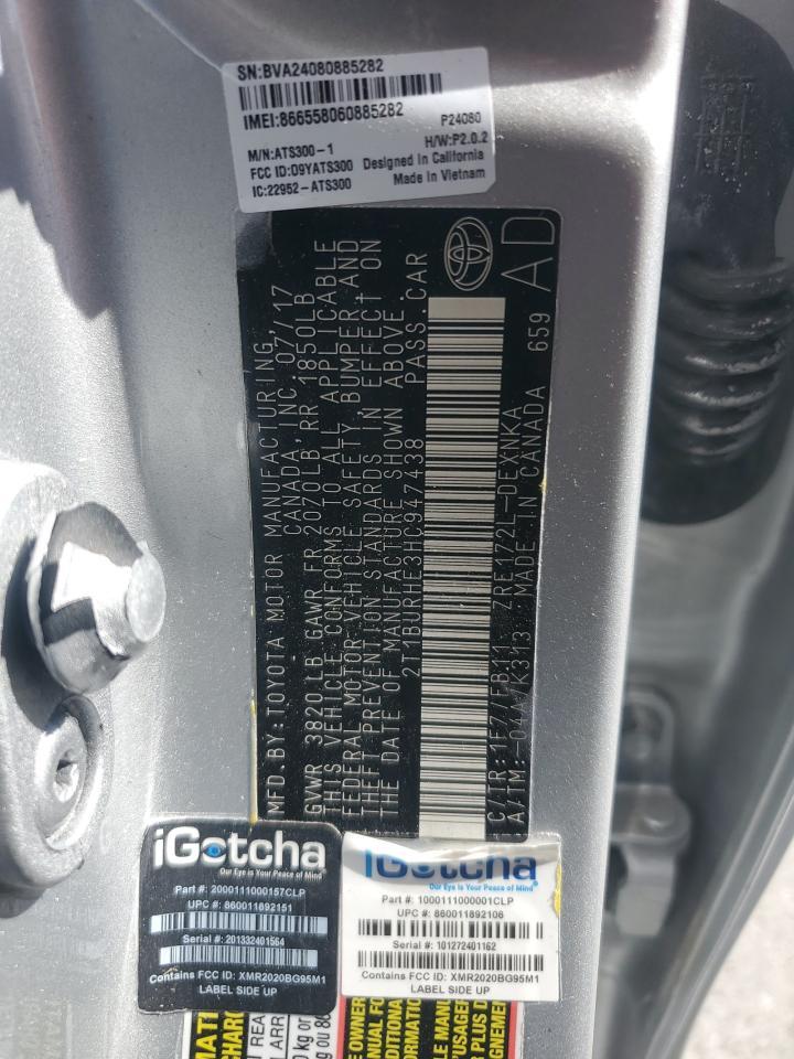 2017 Toyota Corolla l